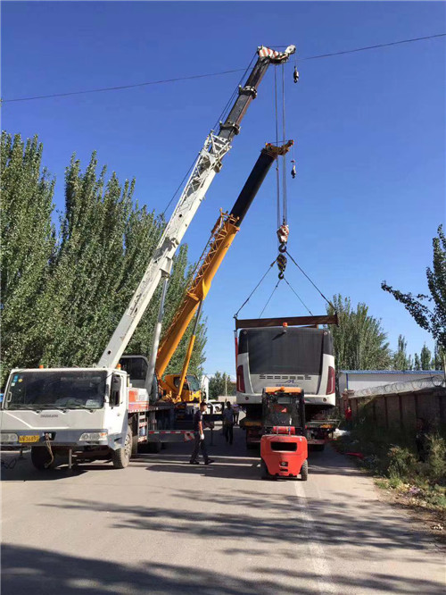 万全区港口集装箱搬运案例